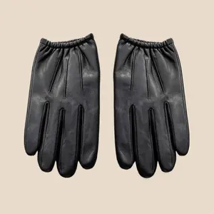 Mens Winter Driving Gloves PU Leather Fleece Lined Touchscreen Warm Cycling And Fitness Gloves