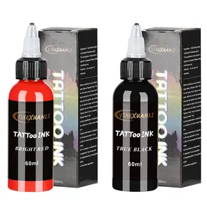 1pc 60ML Tattoo Ink, Premium Quality Permanent Makeup Pigment, Ideal for Beginners & Professionals, Body Art Supplies