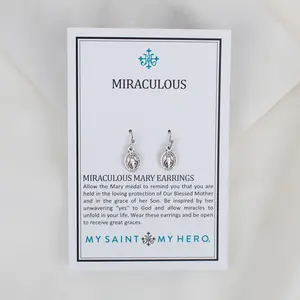 Miraculous Medal Earrings
