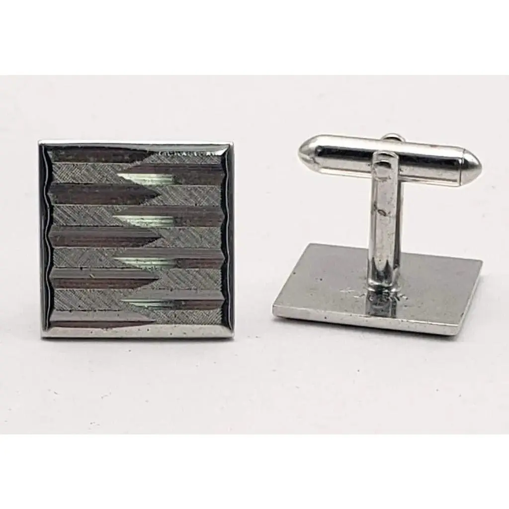 Men's Pair of Mid Century Modern Swank Cufflinks