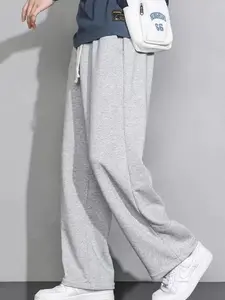 Men's Regular Fit Solid Drawstring Waist Sweatpants Casual Pocket Design Pants for Fall & Winter Menswear Plain Beige Olive Brown