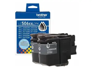 Brother Original Super High XXL Series Yield Inkjet Ink Cartridge Black 2 Pack