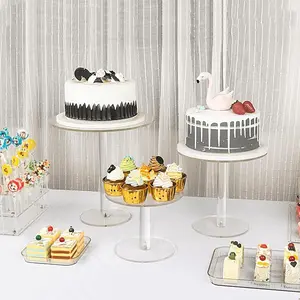 Transparent Acrylic Cake Stand, Dessert Cupcake Stand, Clear Table Decoration Stand for Wedding, Event, Birthday Party, Kitchen Decoration, Ornaments, Cupcake Holder, Cupcake Stand Set