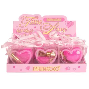 Kevin & Coco Time Love Lip Gloss & Lip Oil - Wholesale Display 12 Units (KC1478)