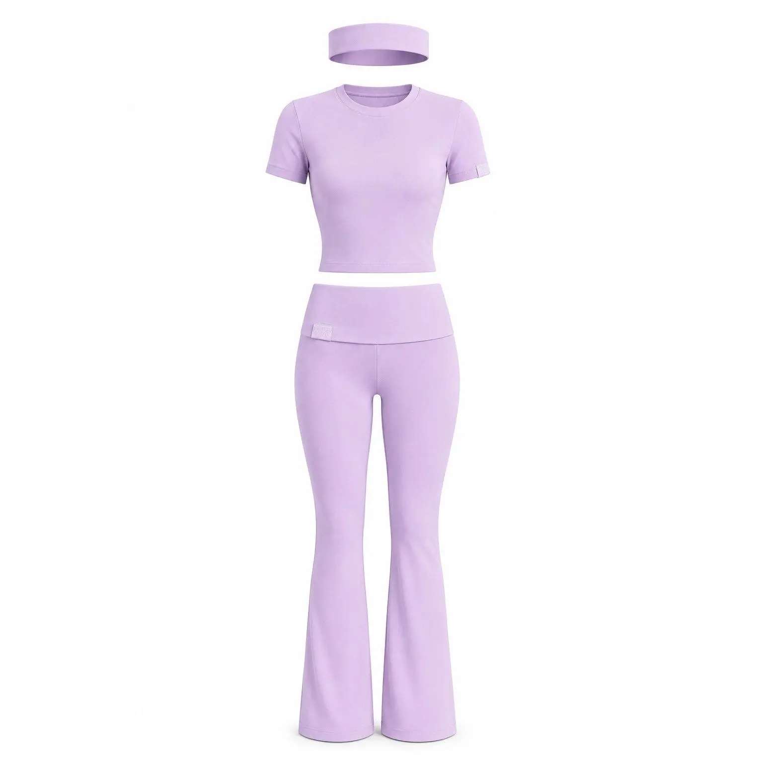 Lavendar Purple Lounge Set | Women's Cotton Matching Set