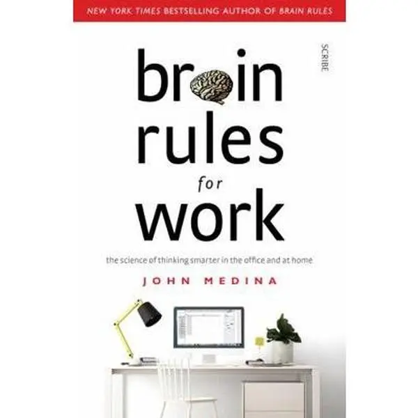 USED Book - Brain Rules for Work: the science of thinking smarter in the office and at home by John Medina (Paperback)