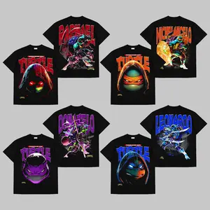 [Collection] Teenage Mutant Ninja Turtles Premium Cotton T-Shirt, TMNT Fans Club T-Shirt, Character Image Comics Fans Shirt, Dark Superhero T-Shirt, Comic Book Fans T-Shirt, Superhero Graphic Tee.
