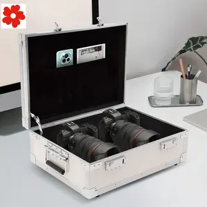 New Storage Lock Box Lockable Dorm Storage Trunk Combination.safe