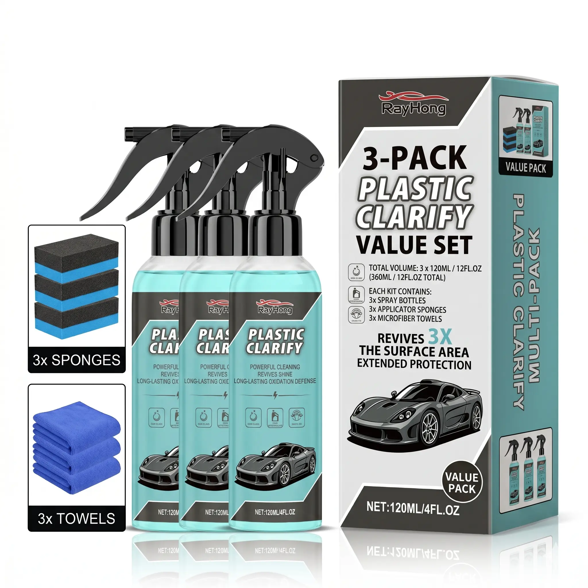 3 Bottles - 6-Month UV Shield Stock