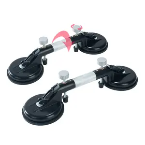 Adjustable Granite Seam Setter with 8MM Suction Cup – 3-in-1 Tool for Lifting Slabs, Tightening Seams & Leveling Height – For Marble Quartz Glass & Smooth Wood Floor – Factory Direct