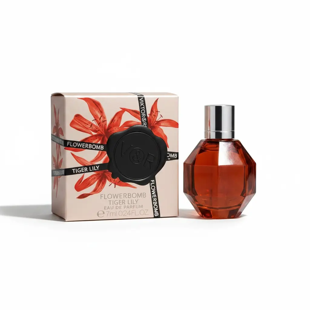 Viktor & Rolf Flowerbomb Tiger Lily 7ml-0.24 fl oz Mini Dabber for Women (NO CELLOPHANE)