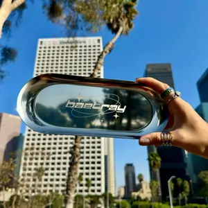 Stainless Steel Chrome Storage Tray Oval Plates