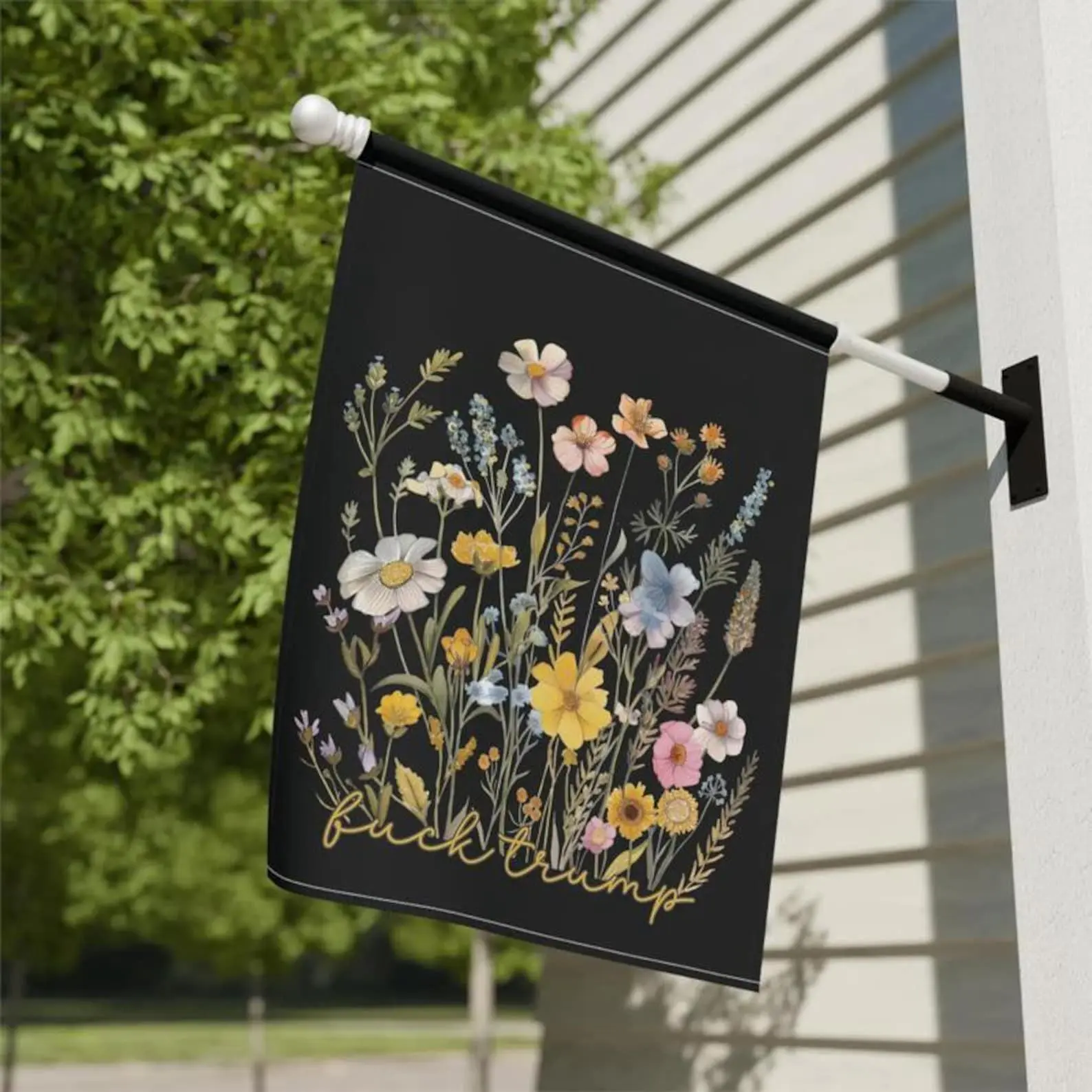 FDT Garden Flag, FDT flag, Feminist Flag, Liberal Flag