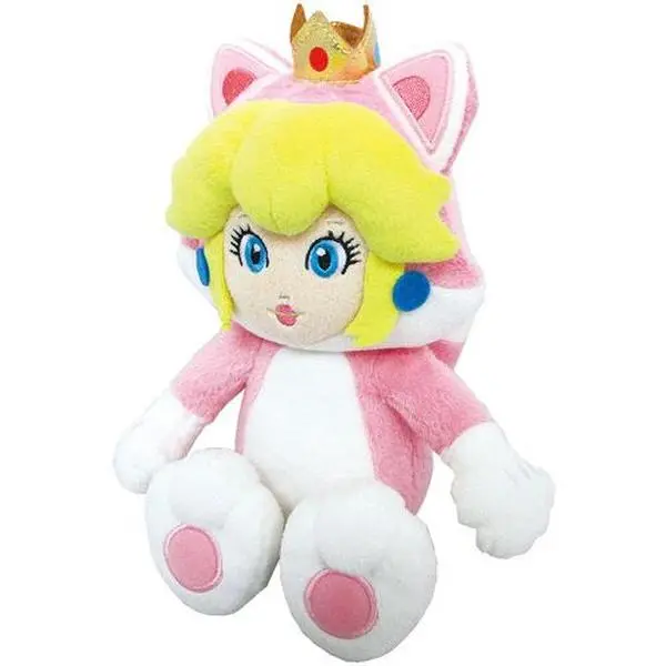 Nintendo - Super Mario - Cat Peach 10 inch plush  [COLLECTIBLES] Plush, Plush Toy, Decorative Gift