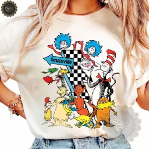 Dr Seuss Day Shirt, Reading Day Shirt, Teacher Life, Reading Shirt, 100 Days of School Shirt, Dr. Seuss Tees IKF