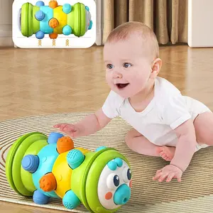 Cute Caterpillar Design Baby Toy, Sensory Early Education & Smart Toy, Finger Grasping Crawling Training Toy for Infant