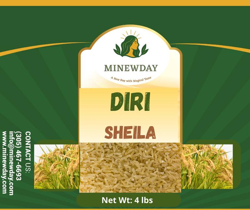 DIRI SHEILA_AUTHENTIC CARRIBEAN HAITIAN SHEILA RICE 4 lbs