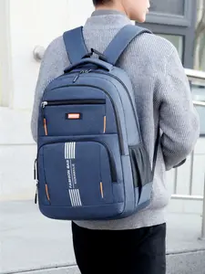 Durable Oxford Fabric Commuter Backpack Large Capacity Laptop Bag for Business Travel Work School Stylish and Versatile