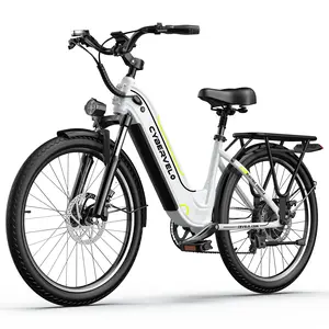 1000 Peak Electric Bike for Adults,up 80 Miles 25AH Removable Battery Ebike, 26" Electric E Bike with 7-Speed,Adult Electric Bicycles for Commute Beach Snow Man Womens All Terrain EK7 EK10