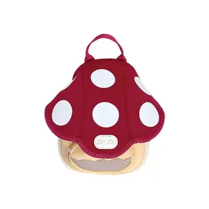 Viral Cute Mushroom Daypack - 2026 Trendy Mini Backpack for Boys & Girls, Lightweight Kawaii Nursery Bag for Outdoor Fun