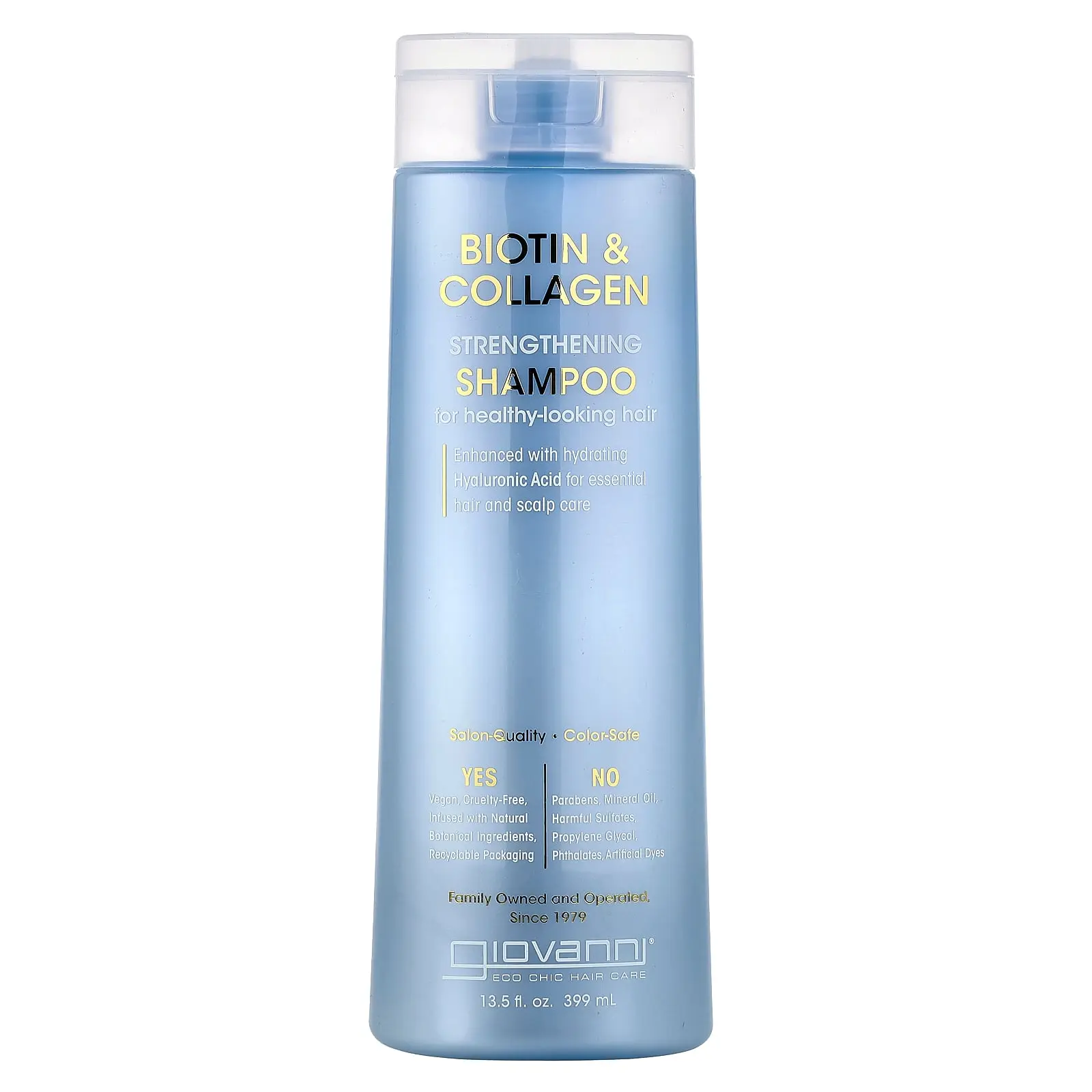Giovanni Biotin & Collagen Strengthening Shampoo, 13.5 fl oz (399 ml)