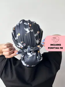 DuoStyle Scrub Hat - Storks