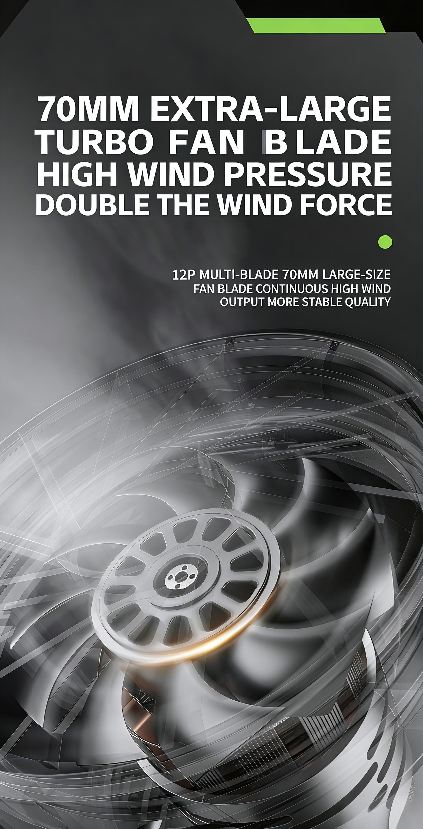 Cordless Lithium-Ion Blower: High-Velocity Turbo Fan & Ducted Air Blaster—Industrial-Grade Dust Removal, Snow Clearing, and Powerful Airflow—Handheld Rechargeable Unit for Both Home and Outdoor Use