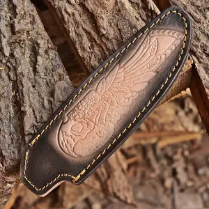 Custom Handmade Top Grain Leather Knife Sheath Multiple Use Sheath