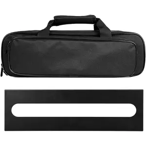 Mini Guitar Pedal Board 15.7" x 4.9" with Carry Bag (SPB-16)