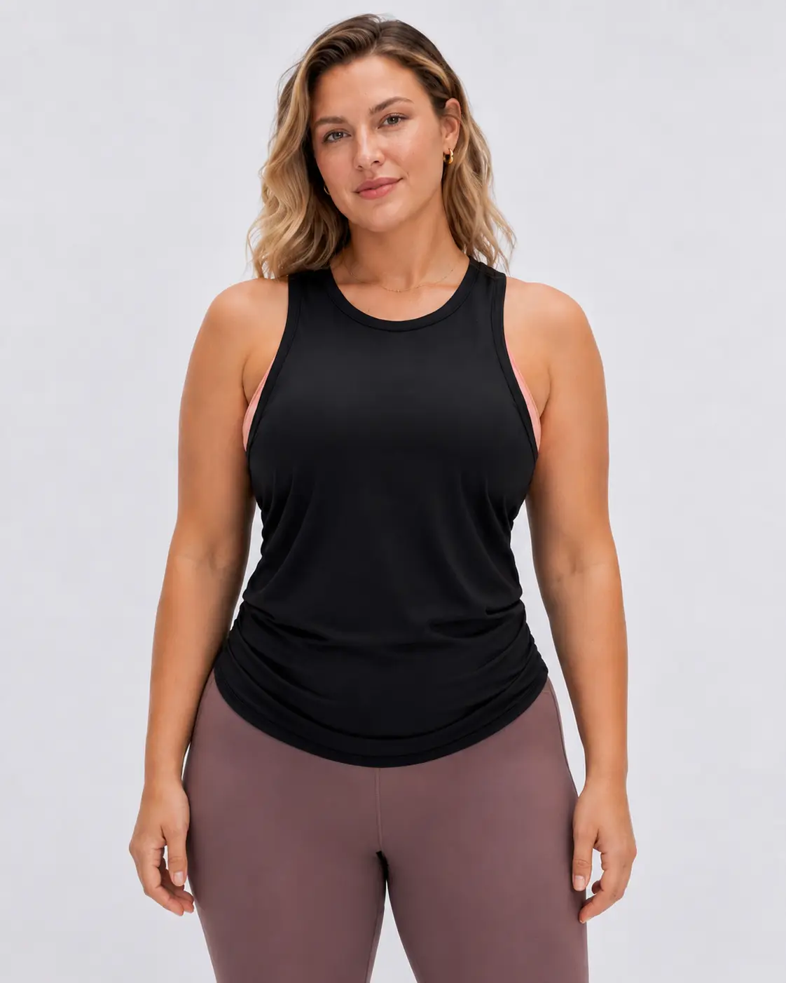 Breezy Twist Women's Athletic Tank Top | Twist Back for Gym, Yoga & Everyday