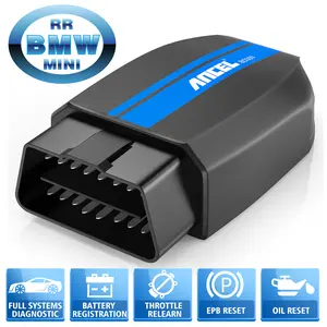 ANCEL BD300 OBD2 Scanner Bluetooth Fits for BMW Full System Code Reader  with Battery Registration Tool Service EPB CBS ETC ABS Airbag