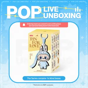 [LIVE UNBOXING] THE MONSTERS Pin for Love Series - Vinyl Plush Pendant blind box (A-M)