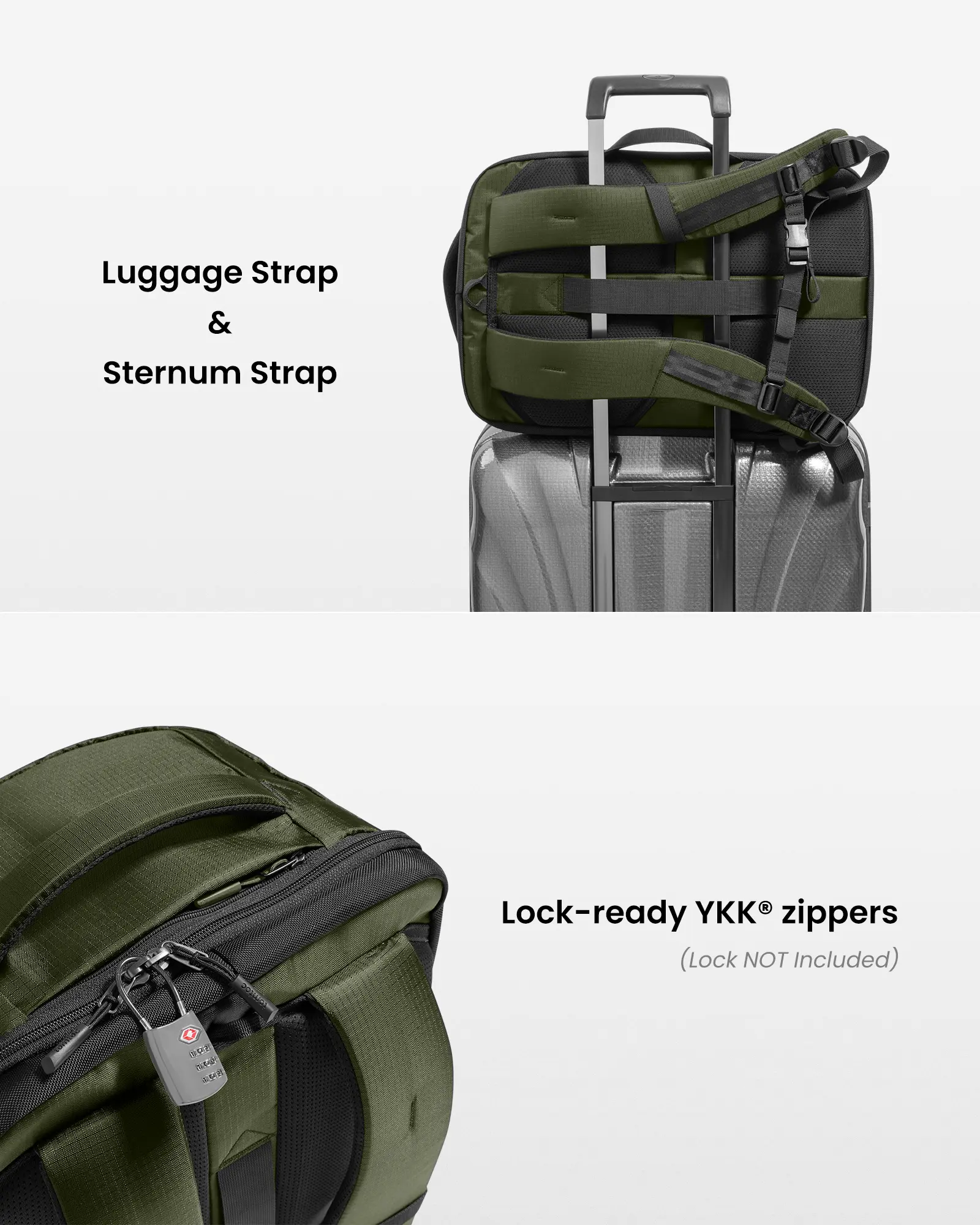 tomtoc Travel Backpack 40L, TSA Friendly Flight Approved Carry-on Luggage  Hand Water-resistant Lightweight Business Rucksack, Durable Large Weekender  Bag Daypack Fits 17.3 Inch Laptop - TikTok Shop