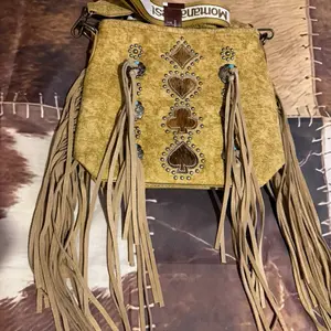 New Montana West Concho Tassel CC Crossbody