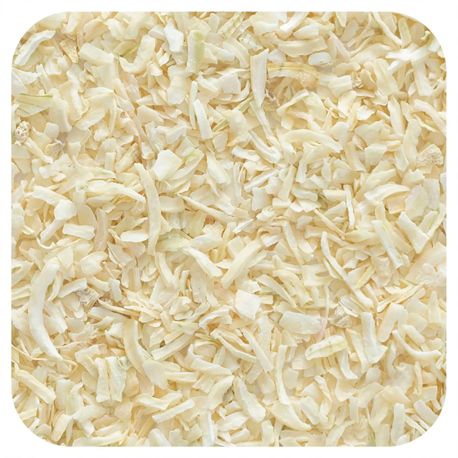 Frontier Co-op Organic Onion, White, Chopped, 16 oz (453 g)