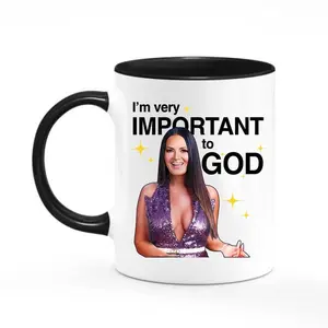Lisa Real Housewives Mug, I'm Very Important To God Coffee Mug 11 Oz 15Oz Fan Gifts