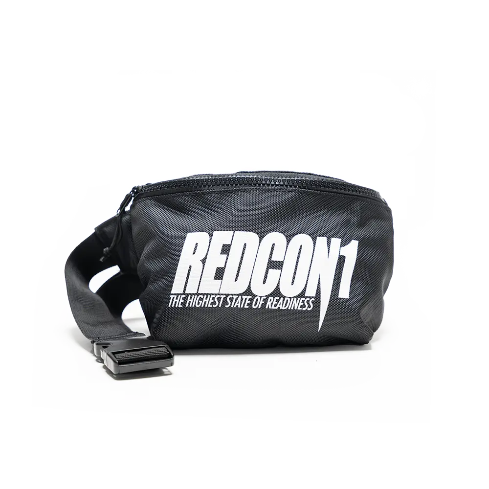 White Logo Fanny Pack