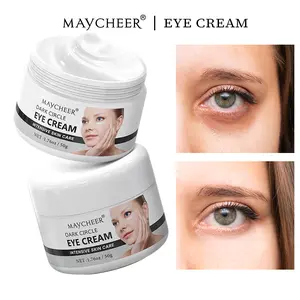 MAYCHEER Eye Cream, Natural Organic Anti-Aging Eye Cream, Reduces Puffiness, Wrinkles, Dark Circles, Crow's Feet and Eye Bags, Comfortable Skin Care