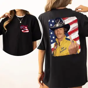 Dale Earnhardt Finger 2 Sides T-Shirt, Vintage Nascar Shirt, Racing Fan, Full Size Full Colors