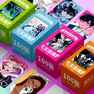 Hot Alien Stage Photocard Manga Laser Lomo Card Album Comic Characters Fans Gift Collection Cards 100 Pc/Set Randomly Pack 1 Box