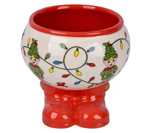 Temp-tations Seasonal 2-Quart Footed Bowl