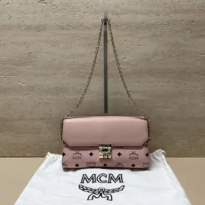 Pre-owned MCM Canvas Shoulder Bags 7.8'' R2029 Shoulder Bag C1857470562 0615 T5 Qiqi