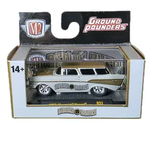 M2 Machines Ground Pounders – 1957 Chevrolet Nomad "Golden Clover" (R31)