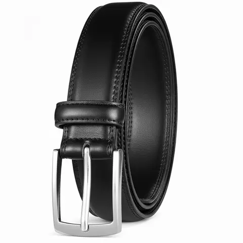 Men's Leather Dress Belt, Fashion & Classic Designs for Work Business and Casual