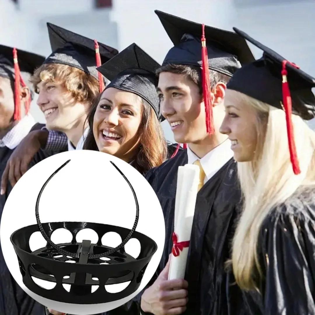 Grad Cap Headband Insert Graduation Cap Headband Plastic Graduation Cap Insert Headband Secure Hairstyle Gifts For Graduates