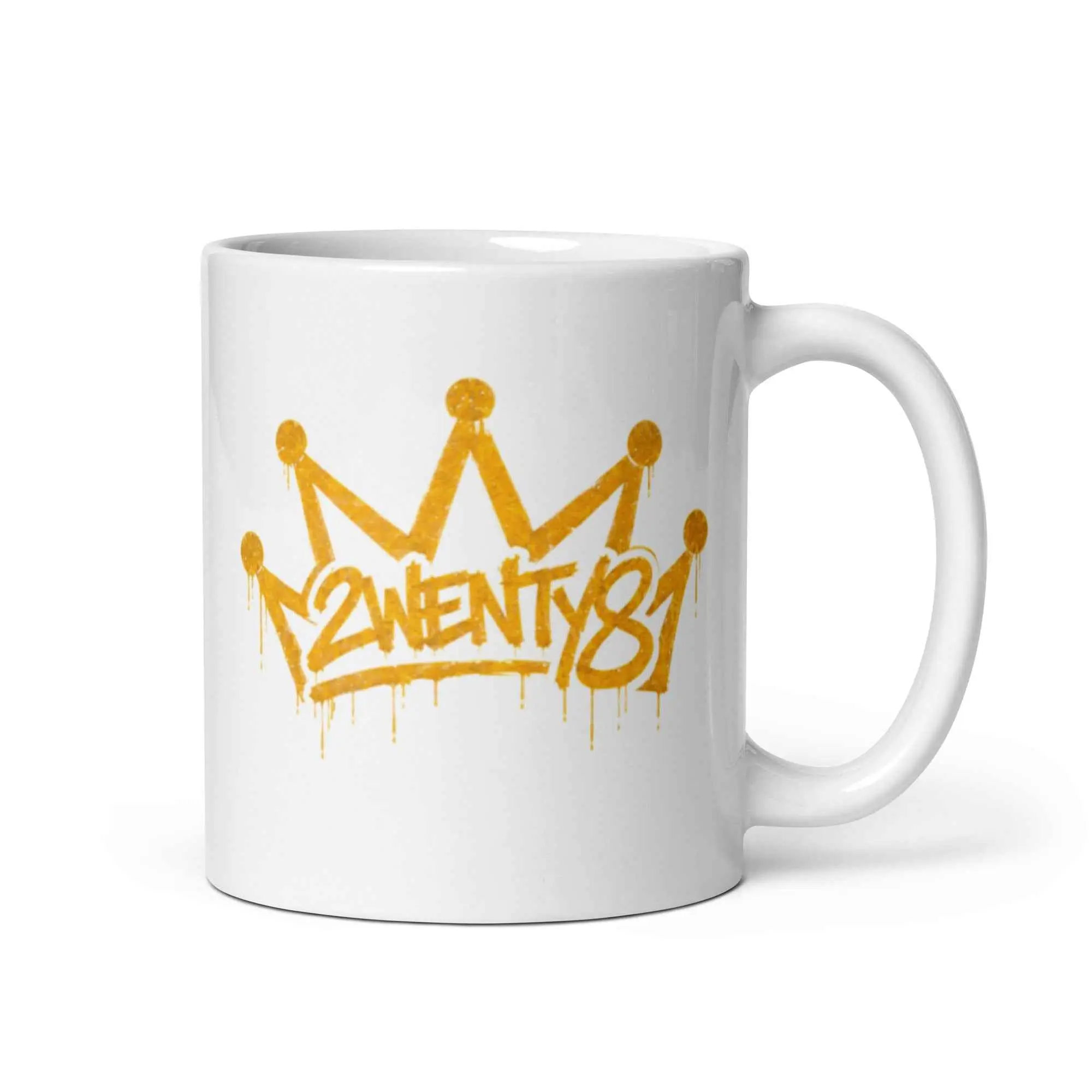 2wenty8 "Crown" 11oz White Mug