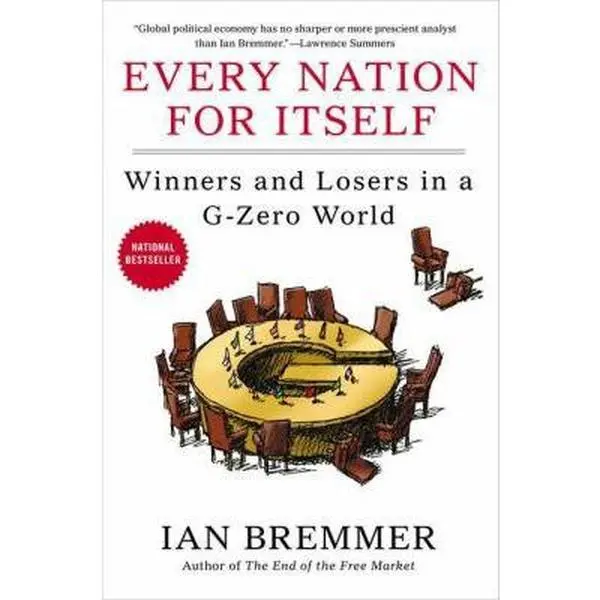 USED Book - Every Nation for Itself: Winners and Losers in a G-Zero World by Ian Bremmer (Hardcover) - english