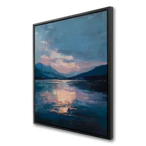 212 MAIN Reflect Beige Framed Wall Art, 36x48 in., Minimalist Decorative Artwork for Elegant Home & Room Decoration