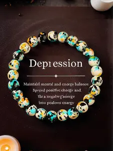 Natural Stone Beaded Bracelet, Fashionable Jewelry for Women & Men, Trendy All-match & Exquisite Jewelry for Birthday Gift