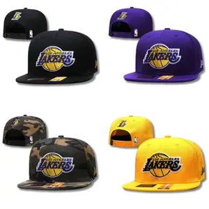 New Era Los Angeles Lakers Snapback Hat NBA Basketball Flat Brim Cap Embroidered Logo Adjustable Hip Hop Streetwear Hat, Limited Edition 2026 Urban Streetwear Gorra premium, moda urbana para hombres y mujeres